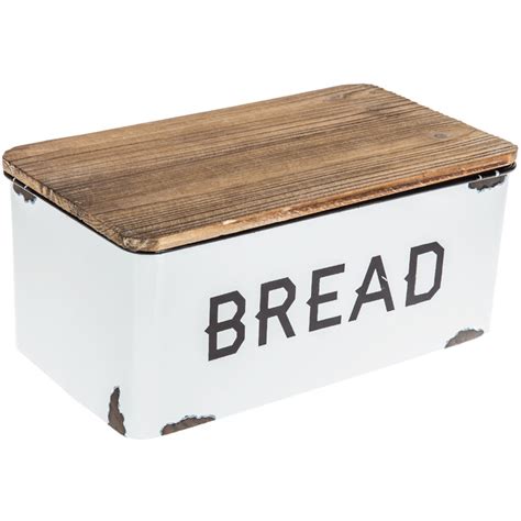 white metal bread box hobby lobby|black and white hobby lobby.